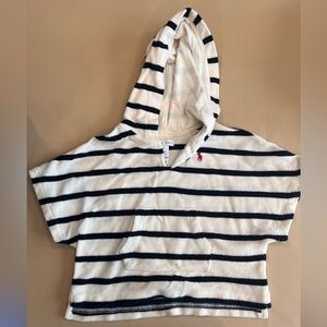Ralph Lauren Kids Hoodie - Navy and White Stripes